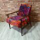 Renovated armchair Fox "Lis", Poland 1960s by Henryk Lis
