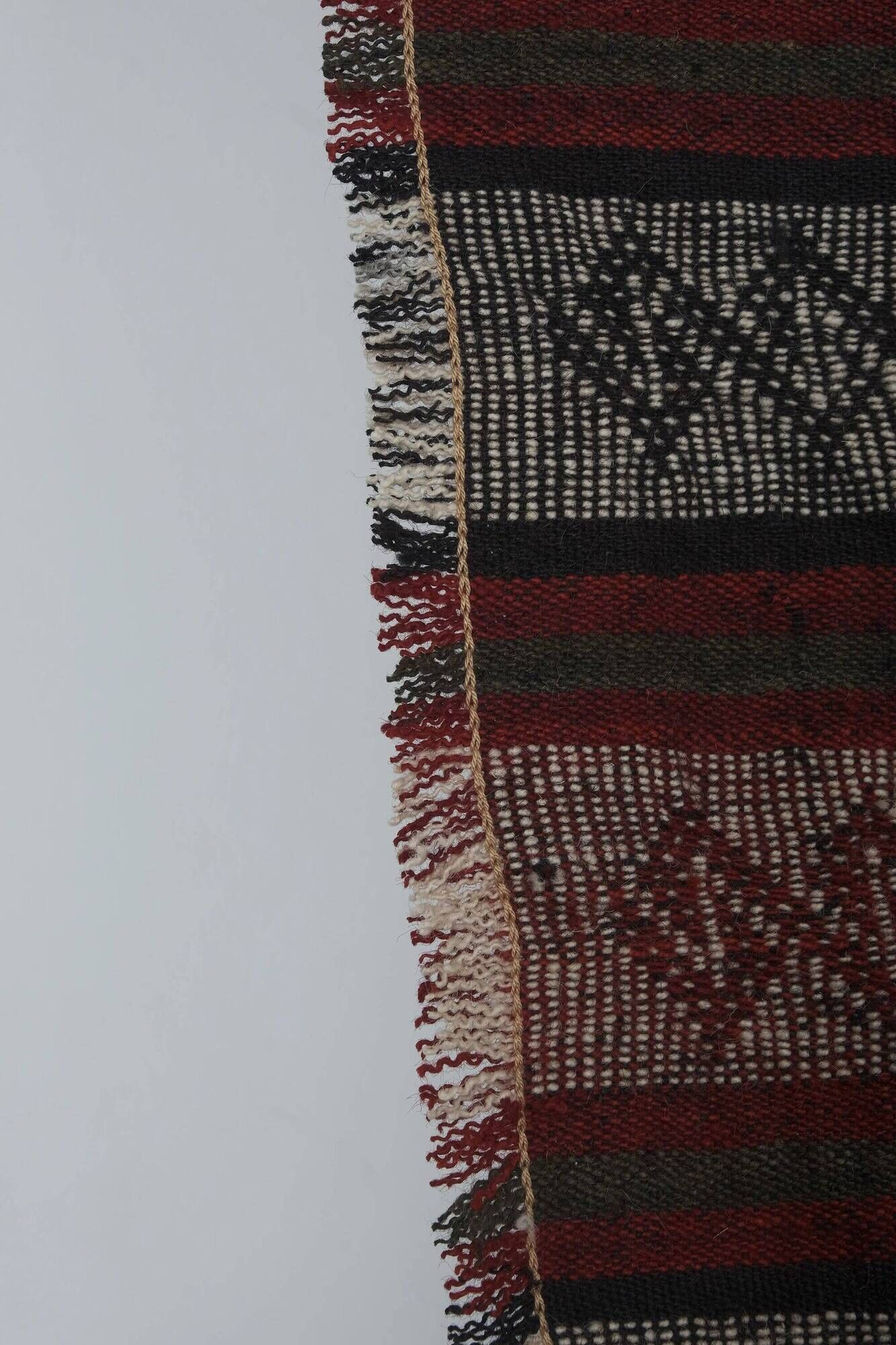 Vintage Turkish hallway rug 131x395 cm
