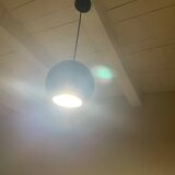 Smoked glass globe pendant lamp by Frank Ligtelijn for Raak