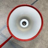 Mid-century leather floor lamp by Jacques Adnet for Valenti, Spain, 1960s.