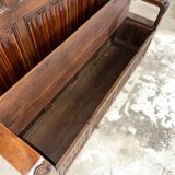 Renaissance style chest bench