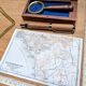 Map of southern Marseille, Vintage 1910