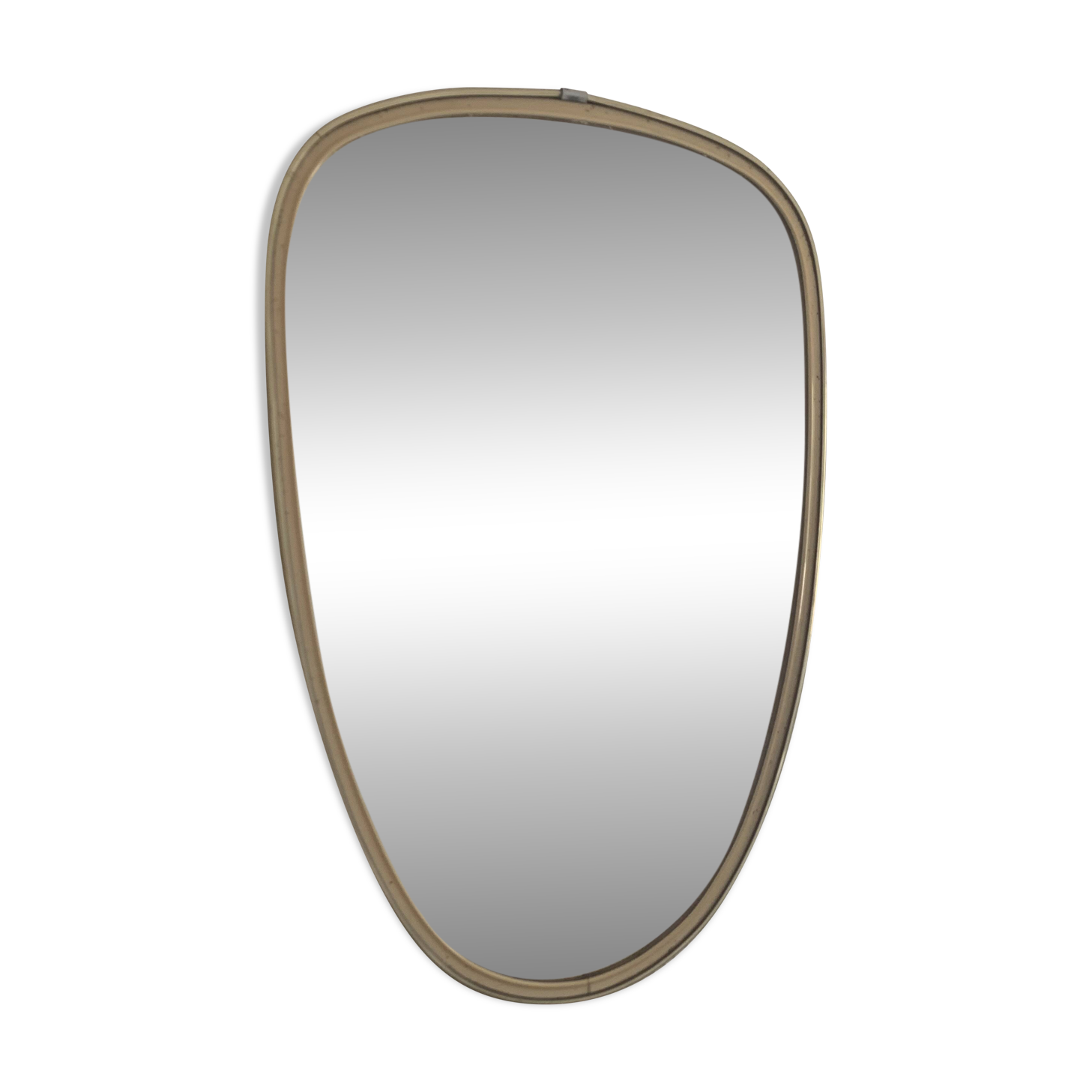 Vintage 1960 asymmetrical mirror free form - 40 x 26 cm