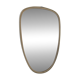 Vintage 1960 asymmetrical mirror free form - 40 x 26 cm