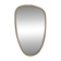Vintage 1960 asymmetrical mirror free form - 40 x 26 cm