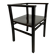 Chaise de bureau art déco cubiste