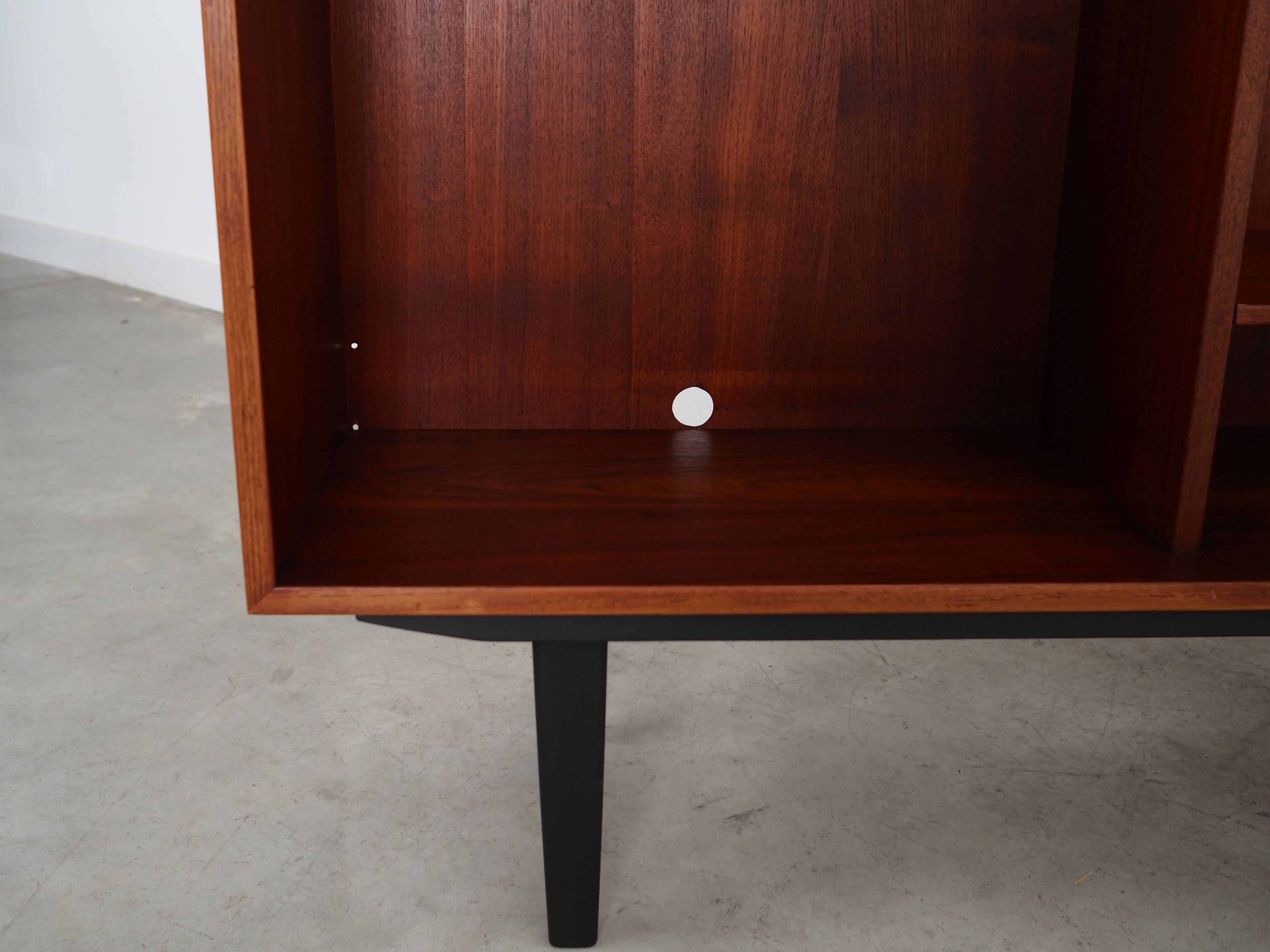 Bibliothèque en teck, design scandinave, années 1960, designer : Børge Mogensen, fabricant : AB Karl Andersson