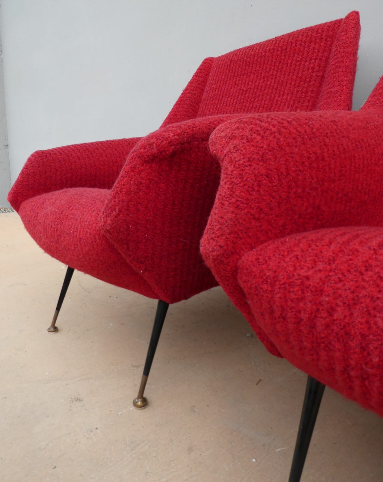 Paire de fauteuils vintage Italie, 1960