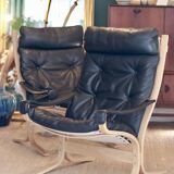 Pair of large Siesta armchairs, Ingmar Relling, perfect condition