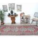 Vintage Turkish Hand-Knotted Oriental Runner 92x289