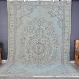 Oushak Vintage Turkish Rug sku 1136