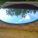 Miroir rond vintage 47x47cm