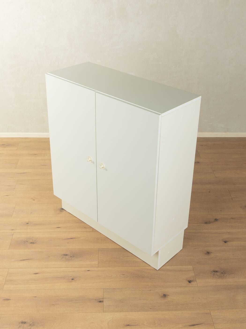 Expressive sideboard by interlübke, 1960s, white, very good vintage condition