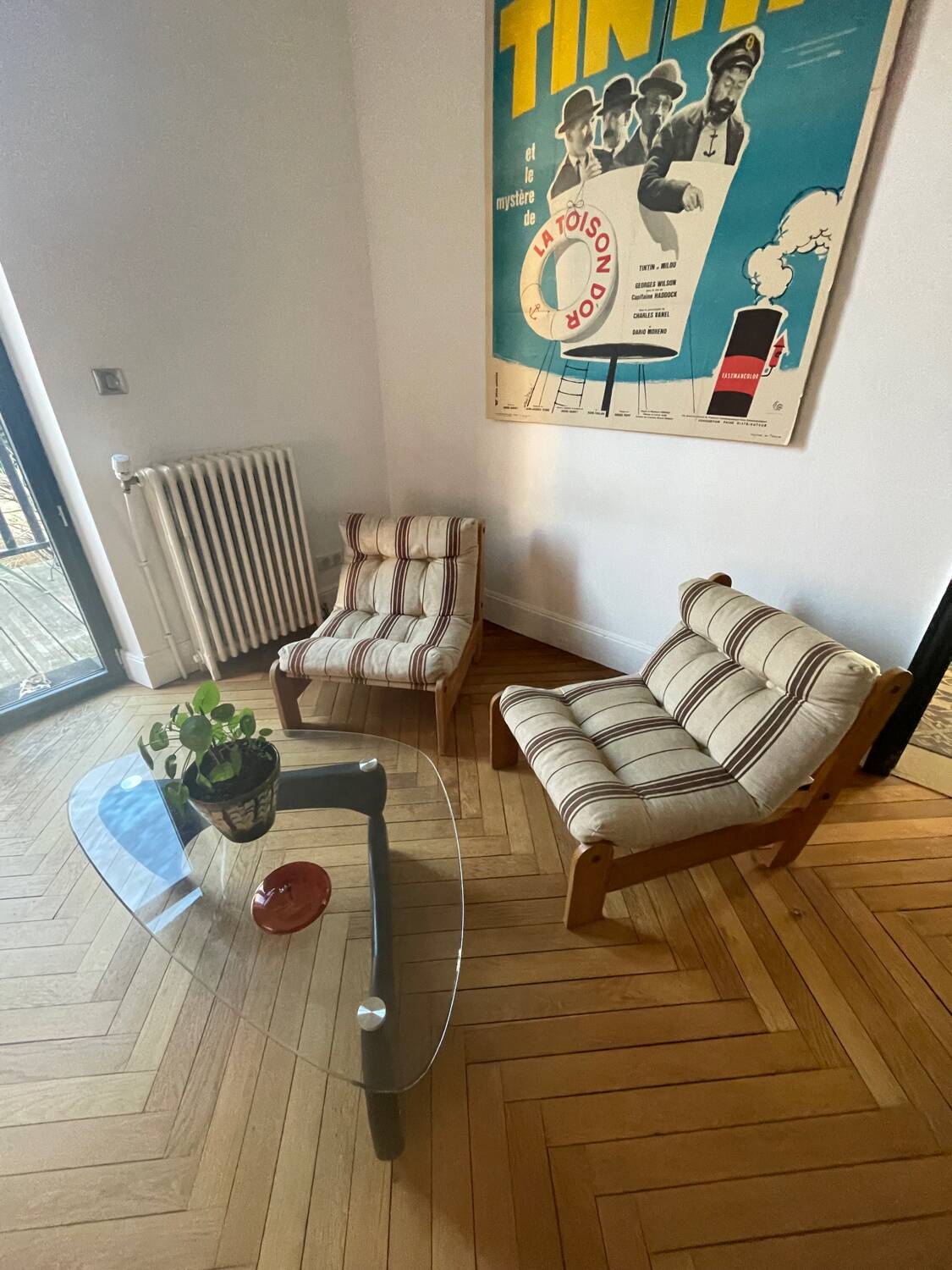 Pair of vintage armchairs from the 70s