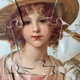 Box of 3 puzzles 1900