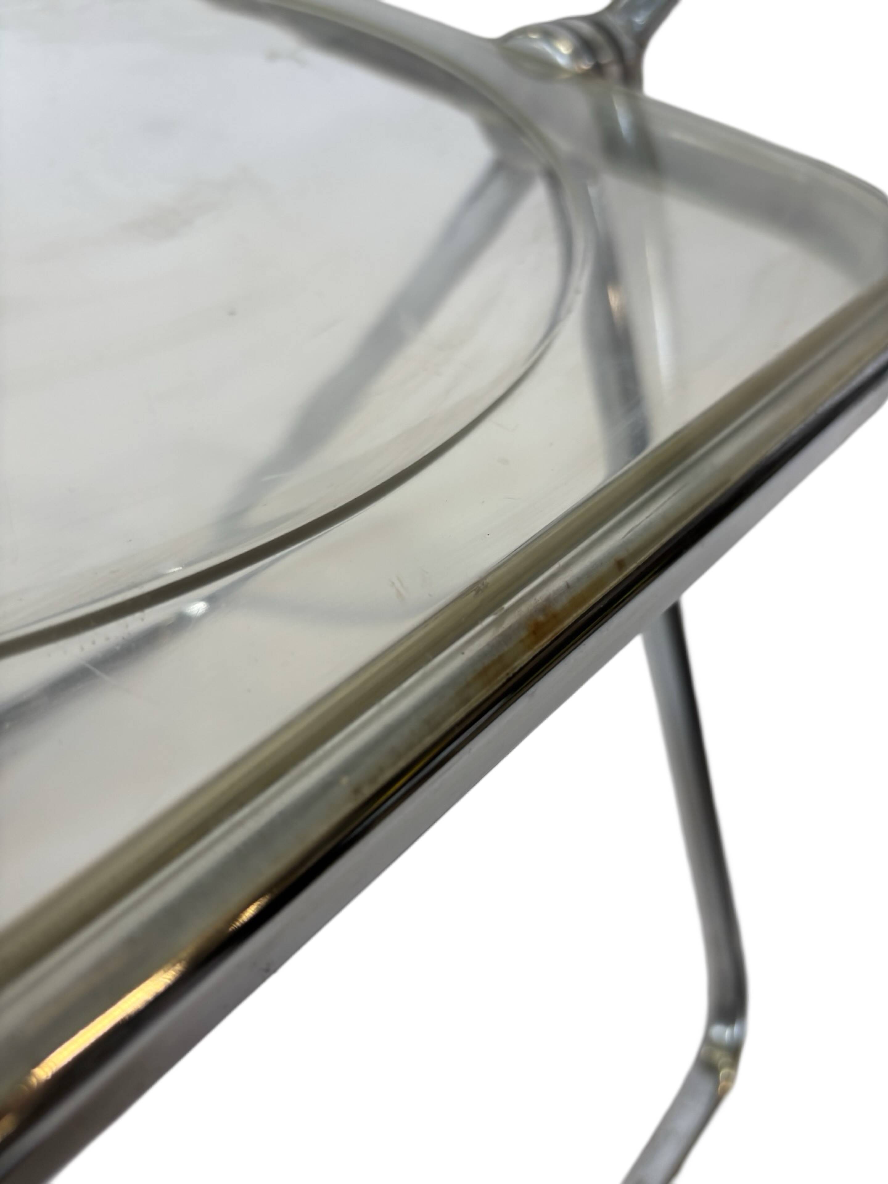 Chaise Plia vintage de Giancarlo Piretti pour Castelli Design
