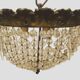 Lustre plafonnier de style Louis XV en bronze XX siècle