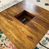 Exotic wood coffee table