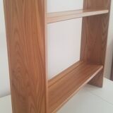 Vintage solid elm shelf