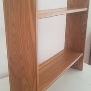Vintage solid elm shelf