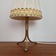 Lampe de Table Trépied Rockabilly en Laiton, 1950s
