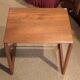 Teak sofa end