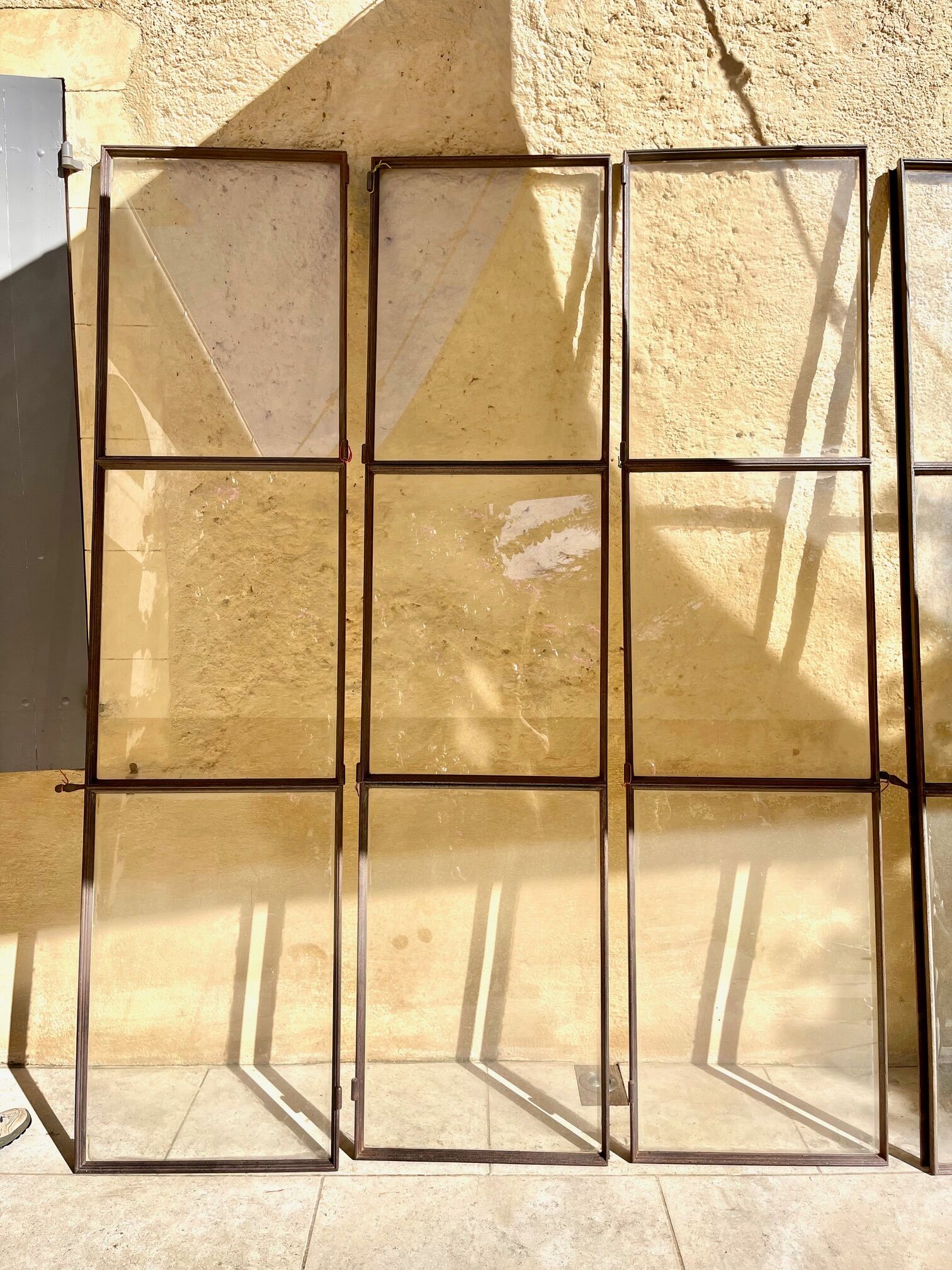 Glass Door - Former 19th-century orangery - former greenhouse