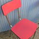 Set 4 chaises formica rouge