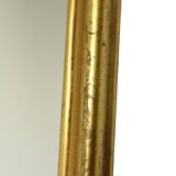 Classic Gold Leaf Mirror Crested Mirror Baroque Style 75cm