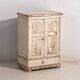 Antique painted pine wardrobe – Central Europe, circa 1900