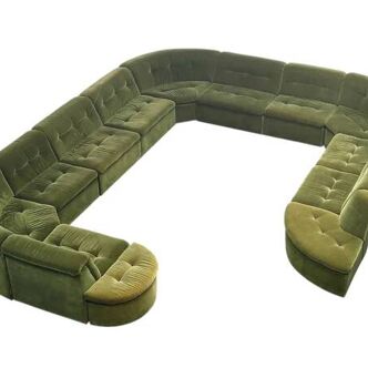 XXL vintage lounge sofa, 1970s