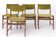 Vintage Teak Dining Chairs, Set of 4, Germany 1970s, Mid Century Modern