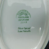 6 Pillivuyt serving dishes decorated with Liserons