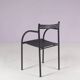 1980s dining chair by Philippe Starck for Baleri Italy