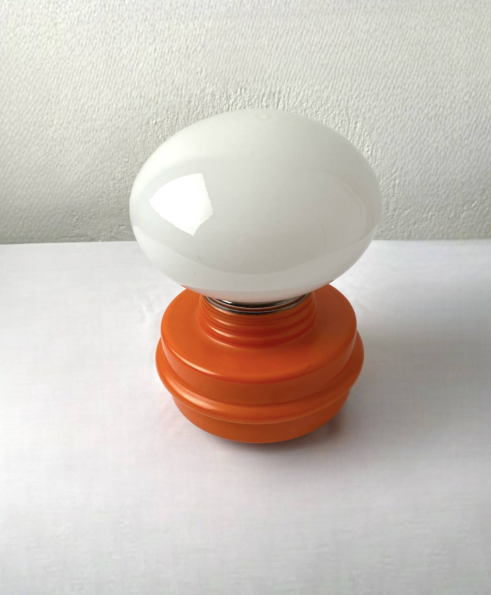 Table lamp, opaline, vintage 70s