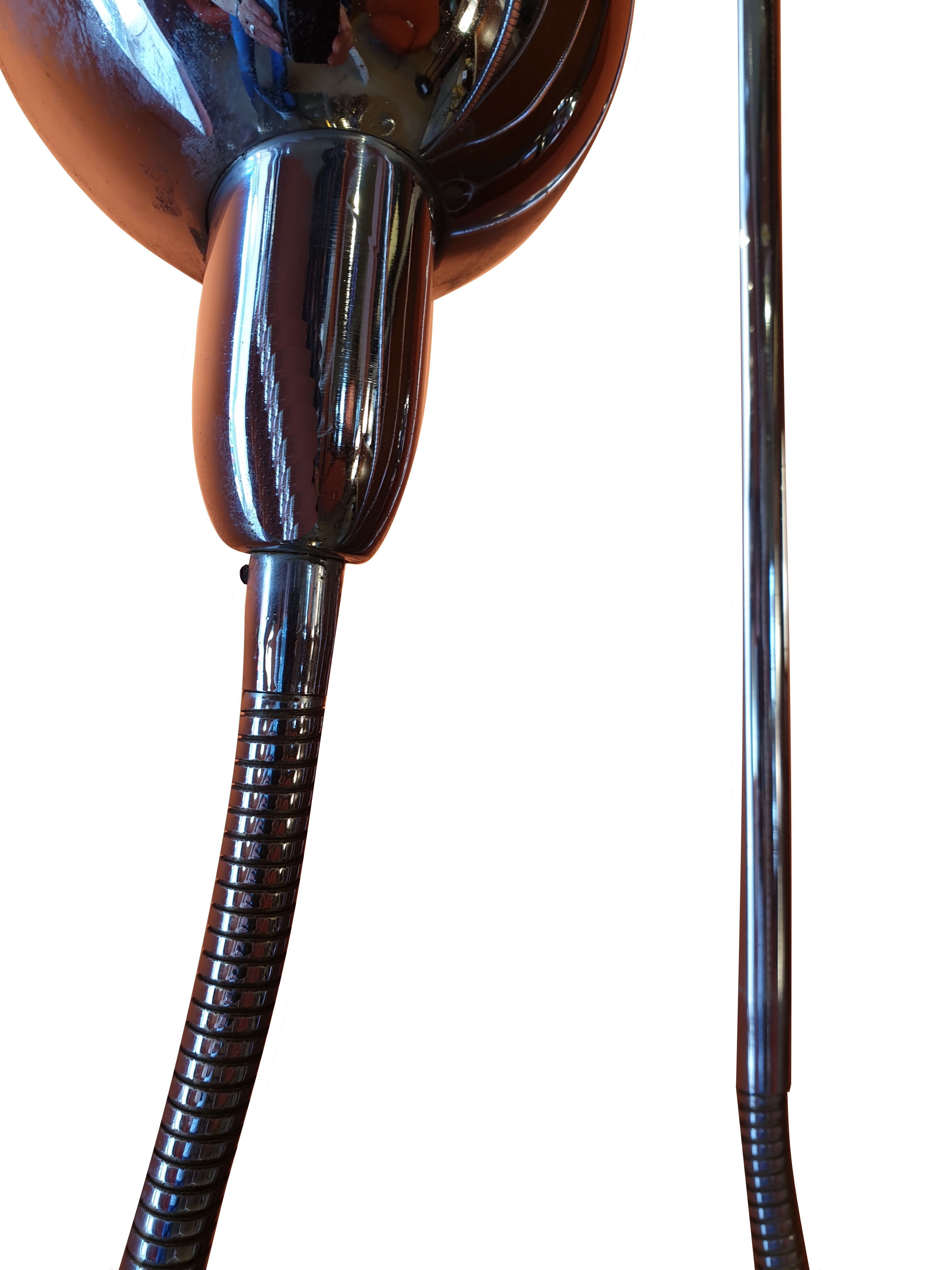 Pierre Folie "hydra" lamp for Jacques Charpentier 5 barrels