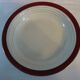 Round, hollow, opaque porcelain serving dish by digoin sarreguemines pasteur