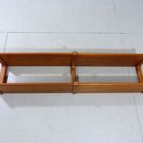 Dyrlund double teak wall shelf Denmark 1960’s