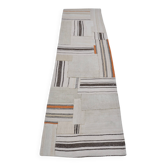 Oushak Vintage STRİPE Hemp Runner sku 3815