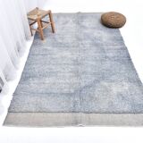 4x7 Blue & Gray Moroccan Area Rug 133x226Cm SK 240769