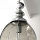Suspension smoked glass and design 70s