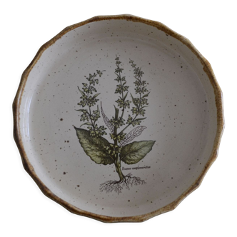 Botanical pie dish