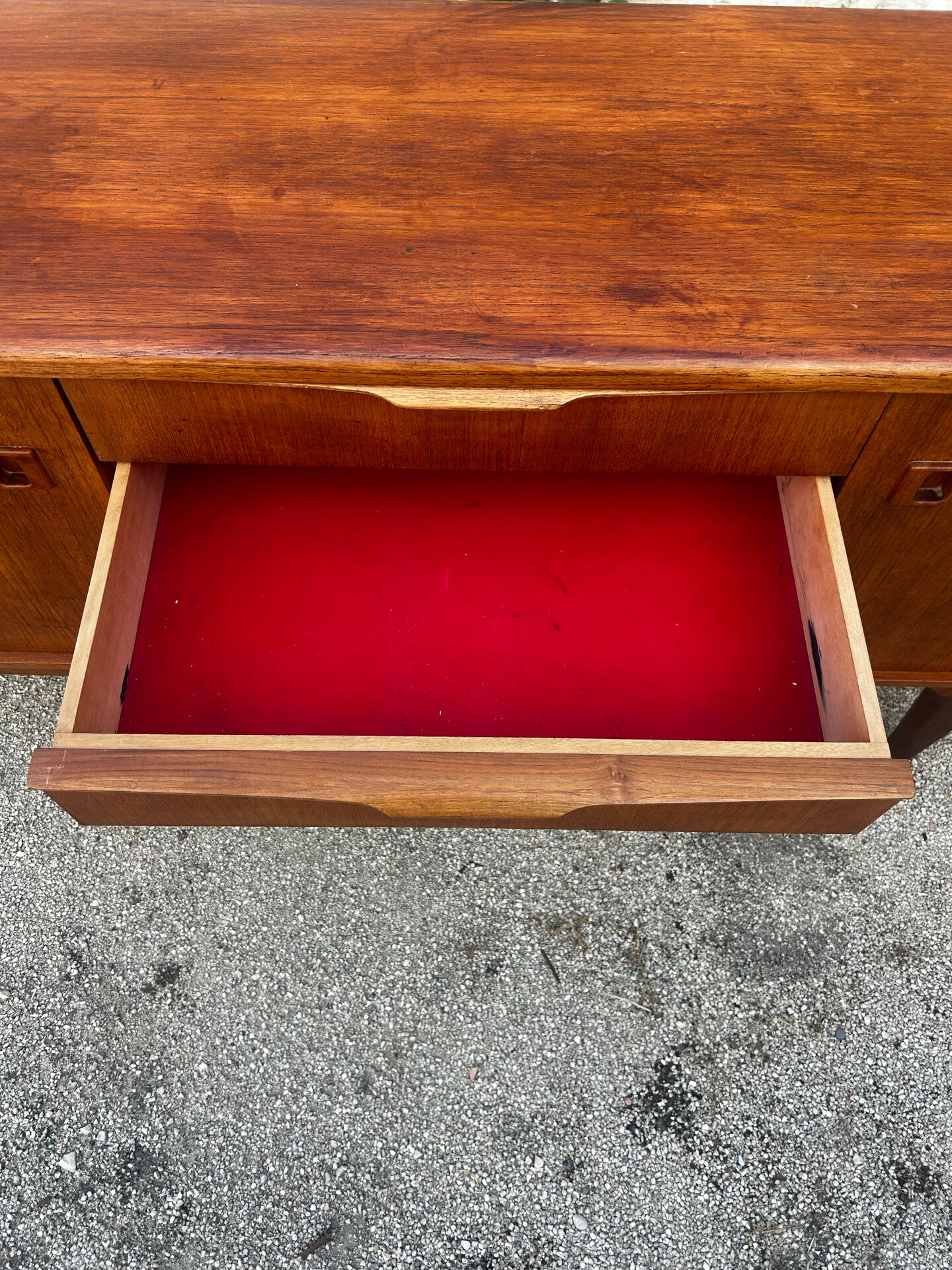 Vintage Scandinavian sideboard - 250 cm