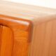 Vintage sideboard | 220 cm Dyrlund | 1960s | Tambour doors