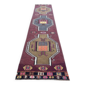 Colorful Handmade Large Hallway Rug