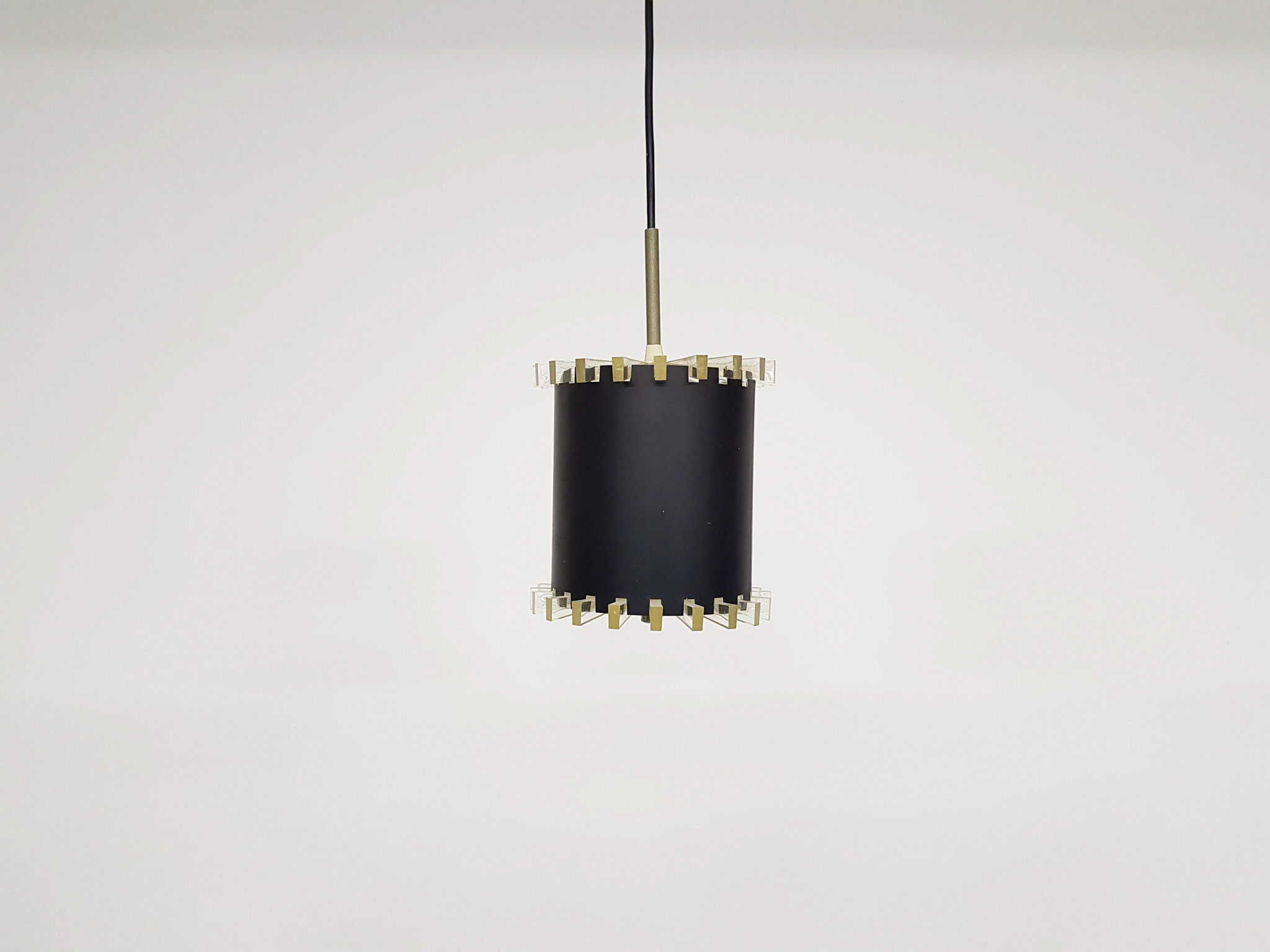 Small mid-century pendant light the Netherlands 1960's