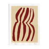 Original gouache painting "Stripes"