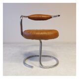 Set of 5 Cobra chairs by Giotto Stoppino