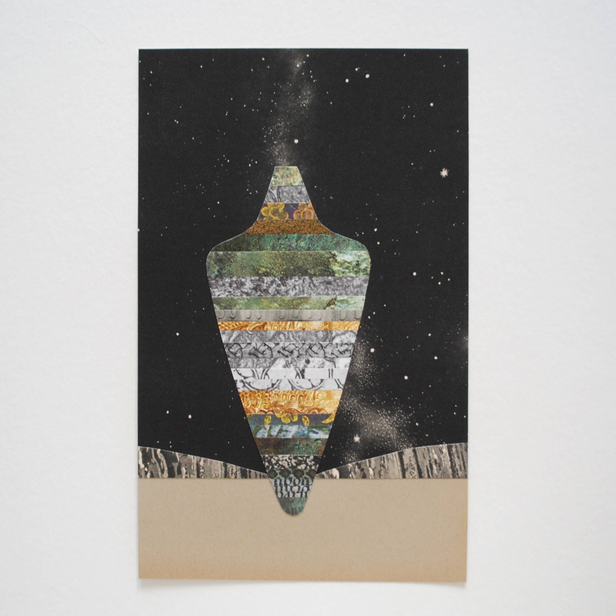 Collage on paper • arkhaios i