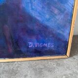 Window on the sea signed